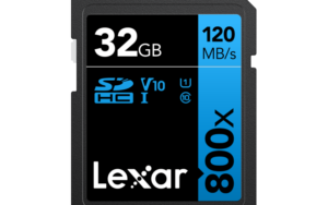 LEXAR 800X SD 120MB/s SD CARD 32GB