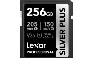 LEXAR SILVER PLUS UHS-I V30 4K 205MB/s SD CARD 256GB