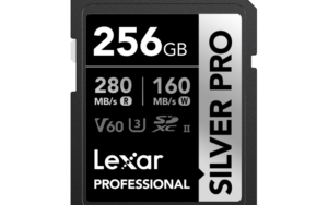 LEXAR SILVER PRO UHS-II V60 4K 280MB/s SD CARD 256GB