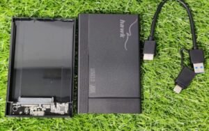 HAWK 2.5” HDD CASE USB 3.0 & TYPE C 2 IN 1 CONNECTOR