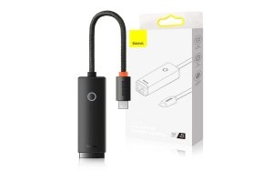 Baseus Lite Series Type-C to RJ45 Ethernet Adapter – High-Speed LAN Connectivity