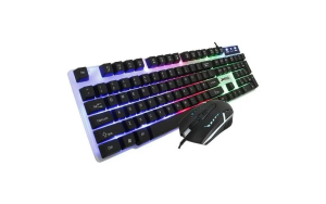 JEDEL GK-100 Gaming RGB Keyboard and Mouse Combo